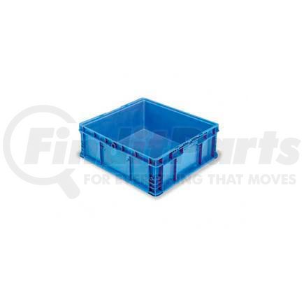 NSO2422-9-BL by LEWIS-BINS.COM - ORBIS Stakpak NSO2422-9 Modular Straight Wall Container, 24"L x 22-1/2"W x 8-11/16"H, Blue