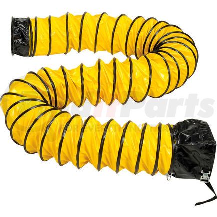 292604 by GLOBAL INDUSTRIAL - Global Industrial&#8482; Flame Retardant Flexible Duct 32 Ft. for 12 Inch Diameter Fan
