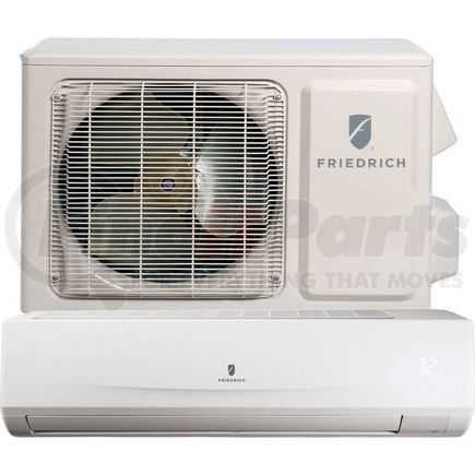 FSHW091 by FRIEDRICH - Friedrich Floating Air Select Ductless Split System With Heat, 9,000 BTU, 18 SEER, 115V