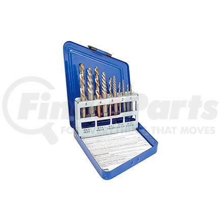 11119 by IRWIN - 10-pc Spiral Extractor & Drill Bit Set in Metal Index