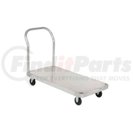 585460S by GLOBAL INDUSTRIAL - Magliner&#174; Aluminum Platform Truck with Smooth Deck 48 x 24 1000 Lb. Cap.