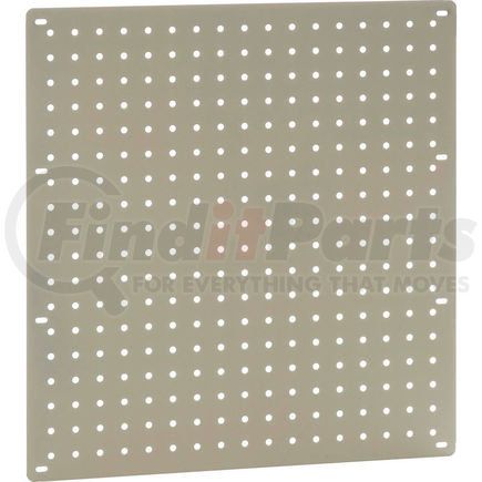 796623TN by GLOBAL INDUSTRIAL - Global Industrial&#8482; Heavy Duty Steel Pegboard 18" x 19" Tan