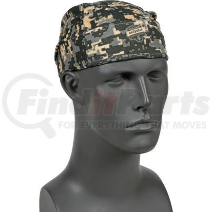 12478 by ERGODYNE - Ergodyne&#174; Chill-Its&#174; 6615 High-Performance Dew Rag, Camo, One Size