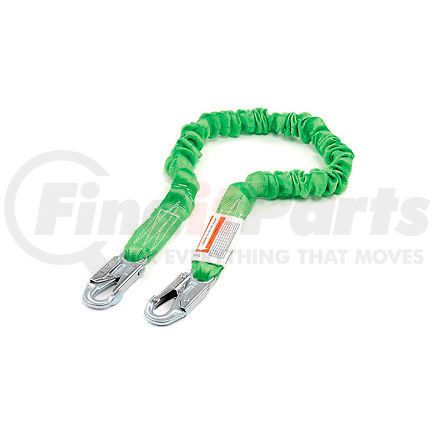 216M-Z7/6FTGN by NORTH SAFETY - Miller Manyard&#174; ll Shock-Absorbing Lanyards, 6-Ft, 216M-Z7/6FTGN