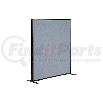 240224FBL by GLOBAL INDUSTRIAL - Interion&#174; Freestanding Office Partition Panel, 36-1/4"W x 42"H, Blue