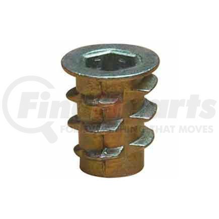 903816-25 by E-Z LOK - 3/8-16 Insert For Soft Wood - Flanged - 903816-25