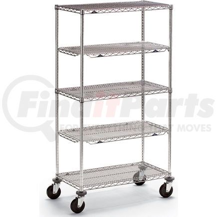 4728700 by METRO - Metro qwikSLOT Wire Shelf Trucks - 48" Wx24" D Shelf