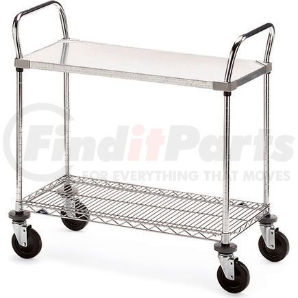 5449100 by METRO - Metro Galvanized/Wire Carts - 60"W x 24"D Shelf