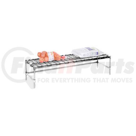 561947 by GLOBAL INDUSTRIAL - Nexel&#174; Poly-Z-Brite&#174; Stationary Dunnage Rack 24"W x 24"D x 14"H