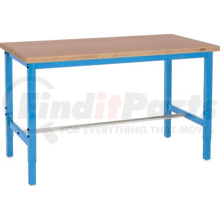 253838BL by GLOBAL INDUSTRIAL - Global Industrial&#153; 72"W x 30"D Production Workbench - Shop Top Square Edge - Blue