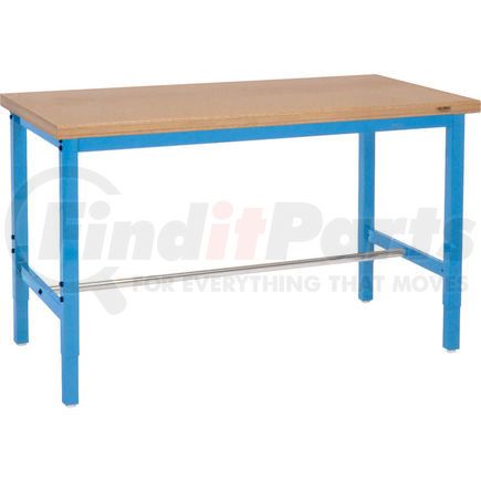 253845-BL by GLOBAL INDUSTRIAL - Global Industrial&#153; 72"W x 36"D Production Workbench - Shop Top Safety Edge - Blue