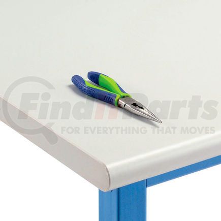 601365 by GLOBAL INDUSTRIAL - Global Industrial&#153; 72"W x 30"D x 1-5/8"H Plastic Laminate Safety Edge Workbench Top
