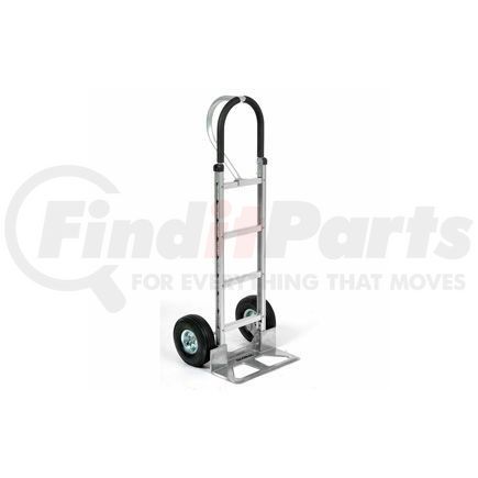 168268 by GLOBAL INDUSTRIAL - Global Industrial&#8482; Aluminum Hand Truck - Loop Handle - Pneumatic Wheels