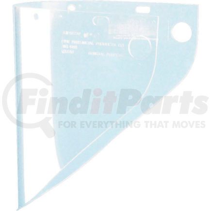 4199CL by NORTH SAFETY - Honeywell Fibre-Metal&#174; Clear Propionate Ext. View Faceshield, 9-3/4" X 19" X .06"T