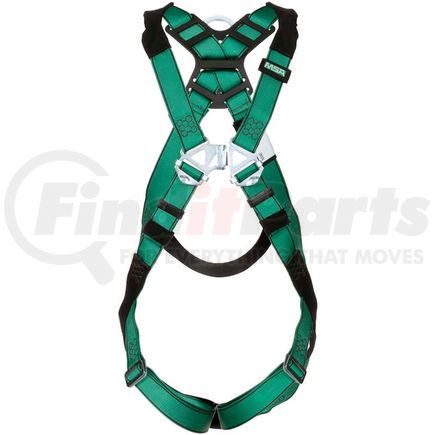 10197160 by MSA - V-FORM&#153; 10197160 Harness, Extra Large, Back D-Ring, Tongue Buckle Leg Straps
