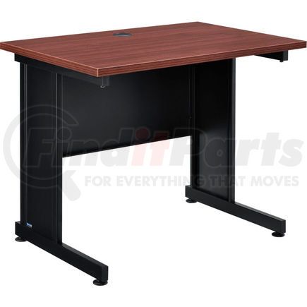 249012AMH by GLOBAL INDUSTRIAL - Interion&#174; 36" Desk - Mahogany