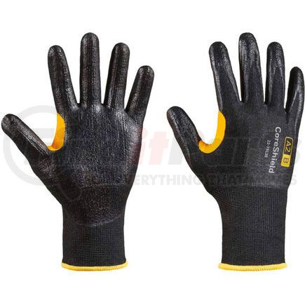 22-7913B/7S by NORTH SAFETY - CoreShield&#174; 22-7913B/7S Cut Resistant Gloves, Smooth Nitrile Coating, A2/B, Size 7