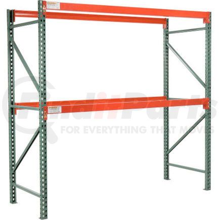 B2282537N by GLOBAL INDUSTRIAL - Global Industrial&#8482; Tear Drop Pallet Rack Starter 48"W X 42"D X 144"H