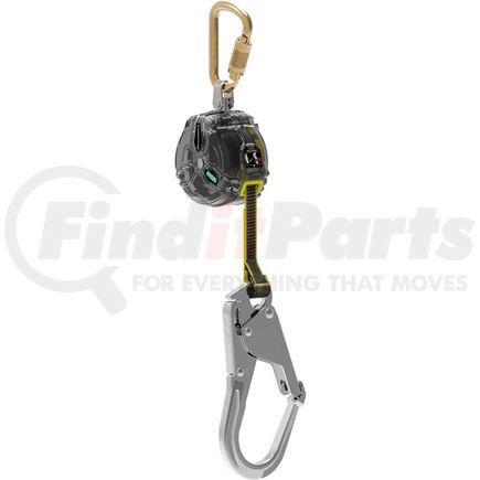 63013-00A by MSA - MSA Latchways&#174; Personal Fall Limiter, 10', Web, Single Leg, Rebar Hook, 63013-00A