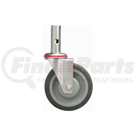 241848 by GLOBAL INDUSTRIAL - Replacement 5" Swivel Casters - Pair - For Global Industrial&#153; 2-in-1 & 3-in-1 Hand Trucks