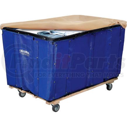 241989BL by GLOBAL INDUSTRIAL - Global Industrial&#153; Replacement Liner For 16 Bushel Vinyl Basket Bulk Truck, Blue