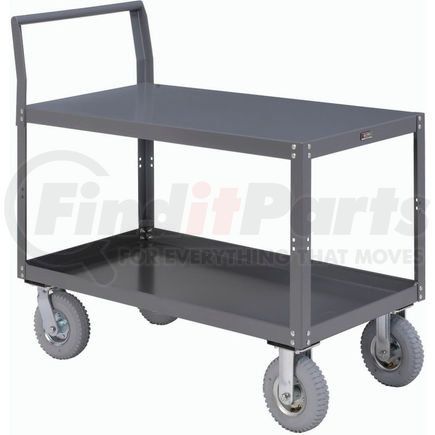 752259 by GLOBAL INDUSTRIAL - Global Industrial&#153; Heavy Duty Service Cart, 2 Shelves, 30"Wx48"Lx31"H, 1200 Lbs. Cap.