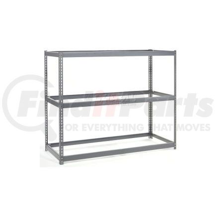 601701 by GLOBAL INDUSTRIAL - Global Industrial&#153; Wide Span Rack 48Wx36Dx84H, 3 Shelves No Deck 1200 Lb Cap. Per Level, Gray