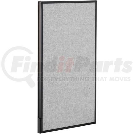 277660GY by GLOBAL INDUSTRIAL - Interion&#174; Office Partition Panel, 24-1/4"W x 42"H, Gray