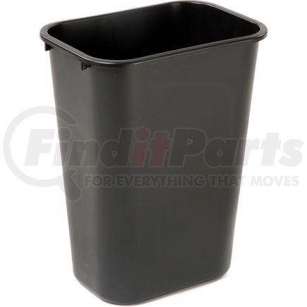 FG295700BLA by RUBBERMAID - 10 Gallon Rubbermaid Plastic Wastebasket - Black