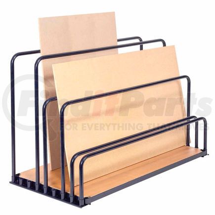 652208 by GLOBAL INDUSTRIAL - Global Industrial&#8482; Adjustable Floor Sheet Rack 48"L x 24"W x 36"H