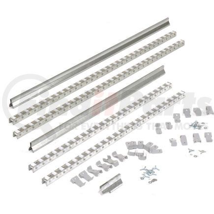 235822 by GLOBAL INDUSTRIAL - Global Industrial&#8482; Gravity Carton Flow Roller Track Kit 84"