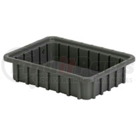 DC1025 Grey by LEWIS-BINS.COM - LEWISBins Divider Box  DC1025 10-13/16" x 8-5/16" x 2-1/2", Gray