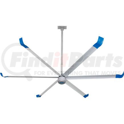 293044 by GLOBAL INDUSTRIAL - Global Industrial&#8482; 16' HVLS Ceiling Fan - BLDC Motor - 199680 CFM - 208/240V