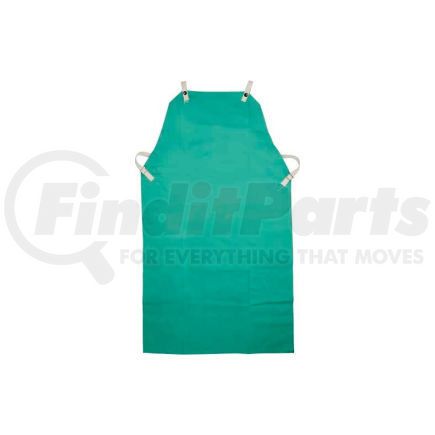 7080/42 by PIP INDUSTRIES - Ironcat Irontex&#174; Flame Retardant Cotton Apron, Green, 24" W x 42" L, All Cotton