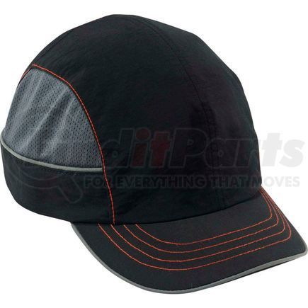 23340 by ERGODYNE - Ergodyne&#174; Skullerz&#174; 8950 Bump Cap, Black, Short Brim, One Size