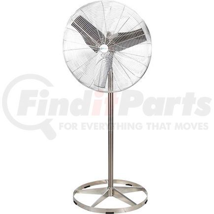 70836 by AIRMASTER FAN COMPANY - Airmaster Fan PWIISS24 24 Inch  Pedestal  Fan, Washdown 1/4 HP 5220 CFM , Non-Oscillating