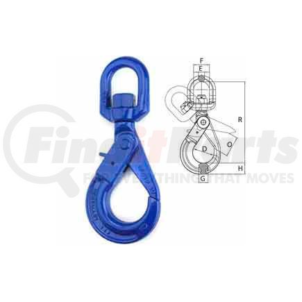 8499200 by PEERLESS - Peerless&#8482; 8499200 9/32" - 5/16" V10 Swivel Self-Lock Hook