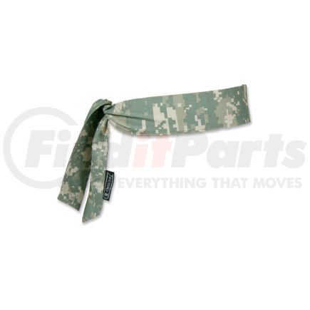 12304 by ERGODYNE - Ergodyne&#174; Chill-Its&#174; 6700 Evaporative Cooling Bandana - Tie, Camo, One Size