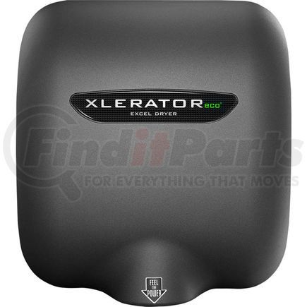 708161 by EXCEL DRYER - XleratorEco&#174; Automatic No Heat Hand Dryer, Graphite, 110-120V