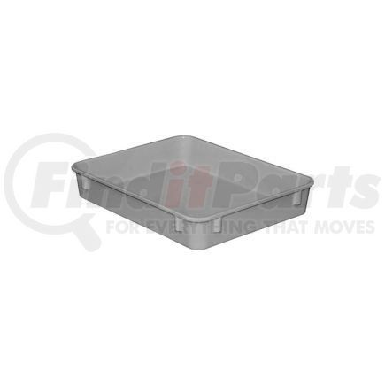 9301085136 by MOLDED FIBERGLASS COMPANIES - Molded Fiberglass Toteline Nesting Tote 930108 - 12-3/8"L x 9-3/4"W x 2-1/8"H, Gray