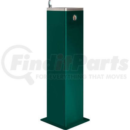 761223GN by GLOBAL INDUSTRIAL - Global Industrial&#8482; Outdoor Pedestal Drinking Fountain, Green