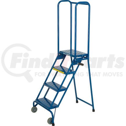 LS42410 by BALLYMORE - 4 Step Modified Lock-N-Stock Folding Ladder - LS42410