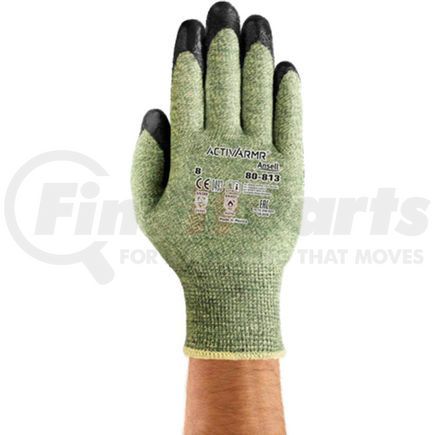 206492 by ANSELL - ActivArmr&#174; Flame and Cut Resistant Gloves, Ansell 80-813, Size 10, 1 Pair