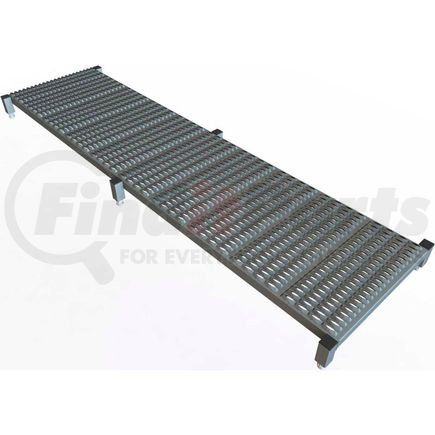 WLOS597242 by TRI-ARC - 97 X 24 Inch Adjustable Height Steel Work Platform - 5"H To 8"H - WLOS597242