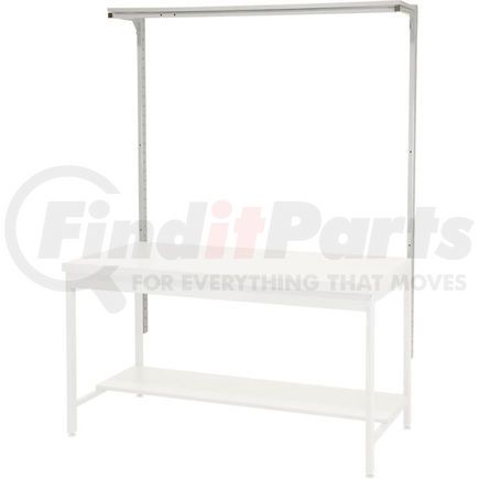651430 by GLOBAL INDUSTRIAL - Global Industrial&#153; Upright Kit 48"H with Cantilever Shelf 48"W - Gray