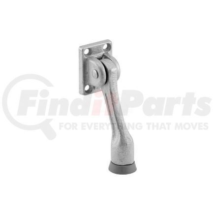 658-1013 by SENTRY SUPPLY - Door Stop, Spring Loaded, H.D. Iron, Aluminum Finish - 658-1013
