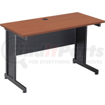 240346CH by GLOBAL INDUSTRIAL - Interion&#174; Rectangle Desk With Cherry Finish, 72", Unassembled