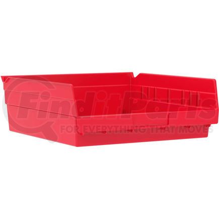 30170RED by AKRO MILS - Akro-Mils Plastic Nesting Storage Shelf Bin 30170 - 11-1/8"W x 11-5/8"D x 4"H Red