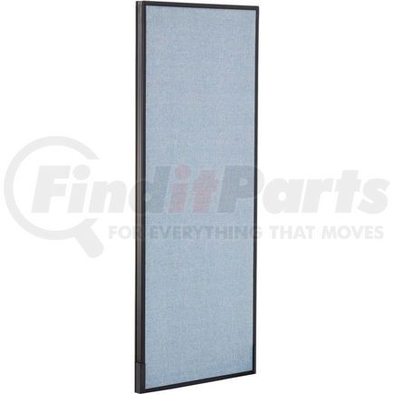 277661BL by GLOBAL INDUSTRIAL - Interion&#174; Office Partition Panel, 24-1/4"W x 60"H, Blue