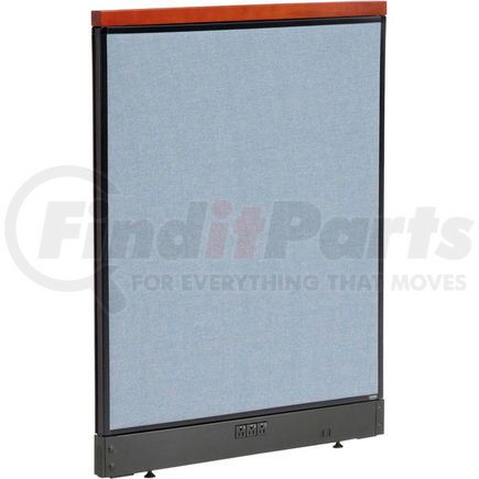 277543EBL by GLOBAL INDUSTRIAL - Interion&#174; Deluxe Electric Office Partition Panel, 36-1/4"W x 47-1/2"H, Blue